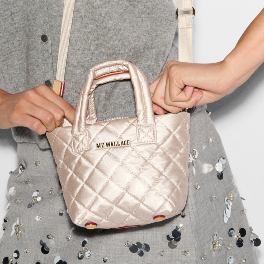 MZ Wallace Quilted petite metro tote deluxe
